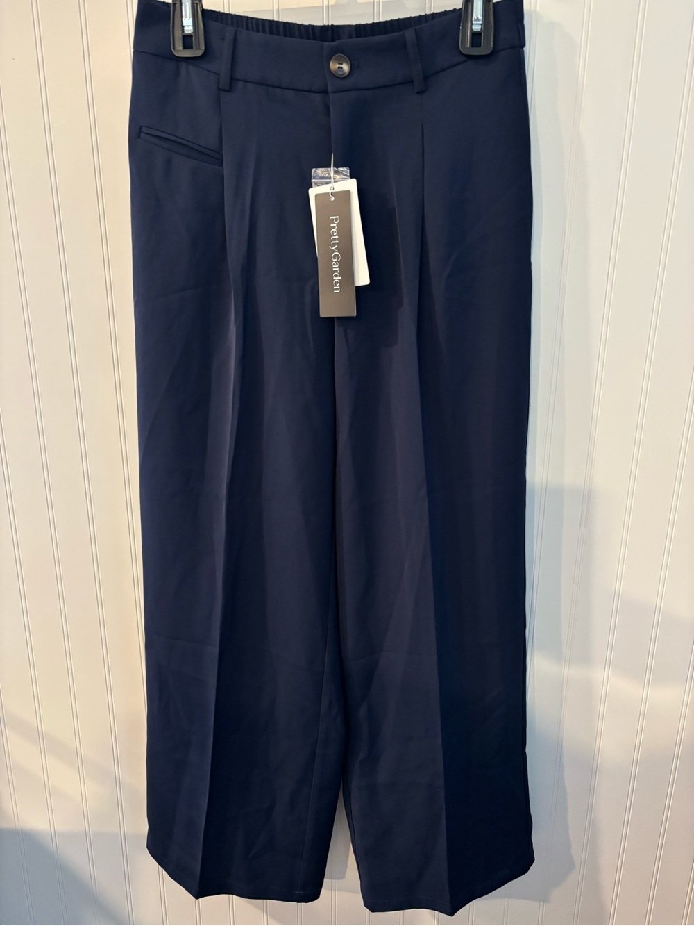 Pretty Garden Wide Leg Pants in Navy